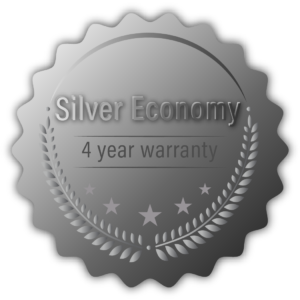 Silver Economy 4 Year Warranty badge