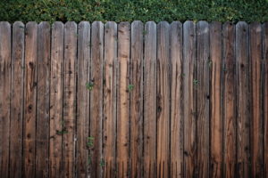 Stained Fence